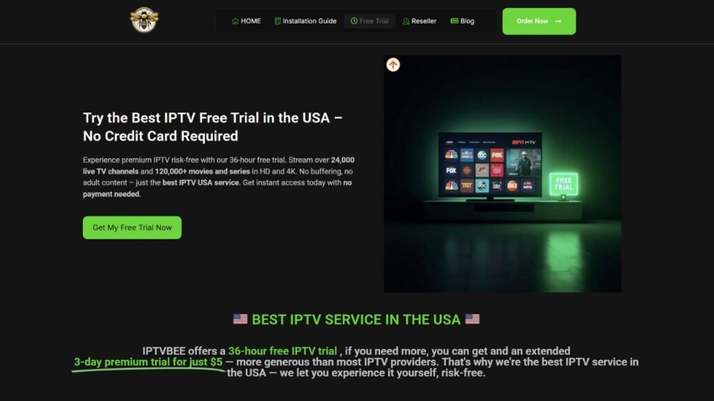 iptvbee - free trial